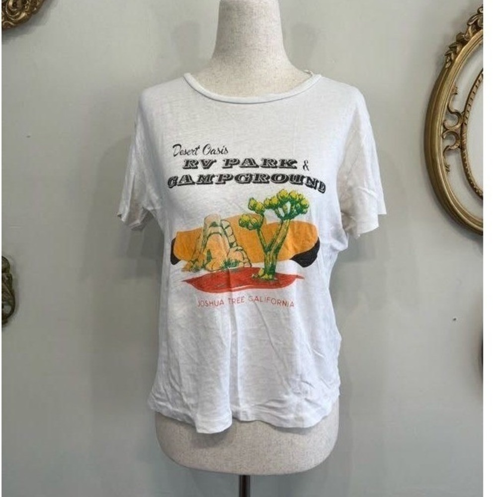 Re/Done White Desert Oasis RV Park & Campground Graphic Tee